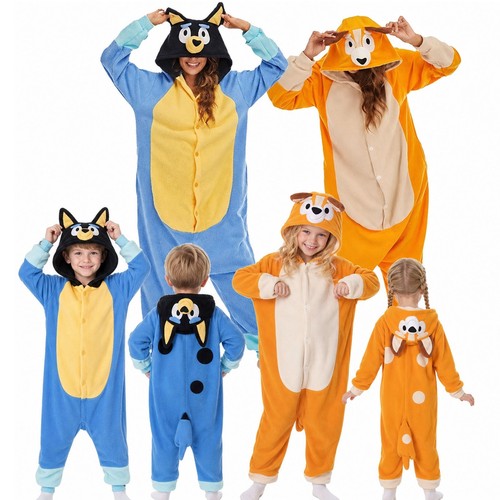 Kid adult pajama bluey - pajama,
