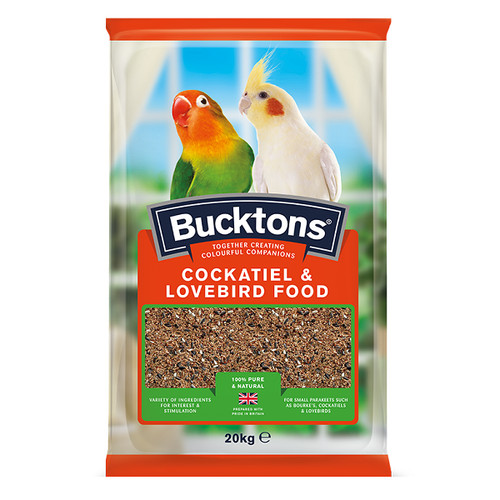 Bucktons cockatiel lovebird - bucktons,