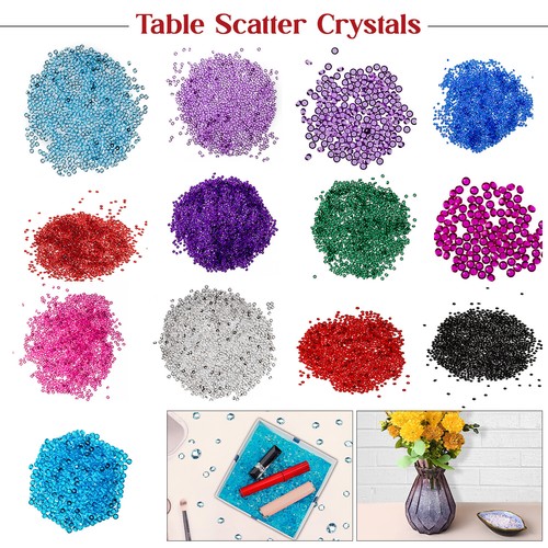 Acrylic diamond table scatter - acrylic,