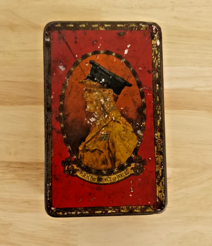 Antique thornton toffee tin - thornton's,