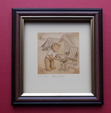 TEDDY BEAR PRINT   FRAMED BY