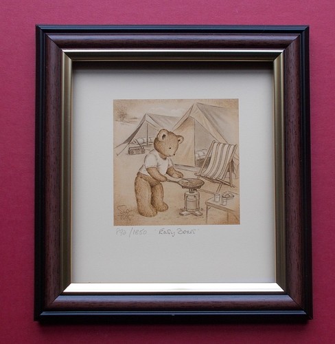 Teddy bear print - print,