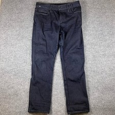 Revit Lombard 3 Jeans Mens 36x32 Blue Dark Wash Denim Motorcycle Armored Padded