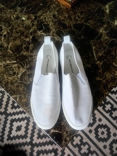 Mens white canvas - mens,