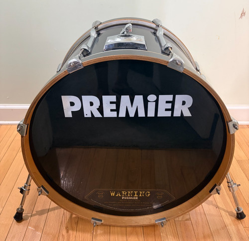Premier blue lacquer bass - premier,