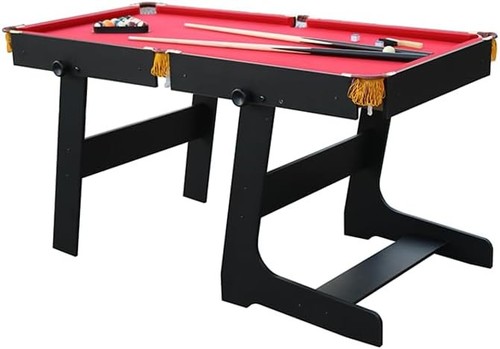 6ft home billiards table red - 6ft,