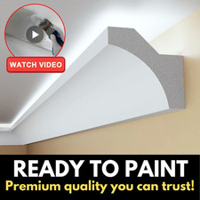 COVING CORNICE LED Lighting Uplight BFS12 Wall Ceiling Lightweight QUALITY XPS  