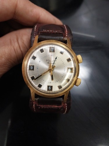 Men wristwatch poljot alarm - men's,