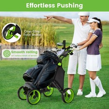 4-wheel Golf Trolley Push and