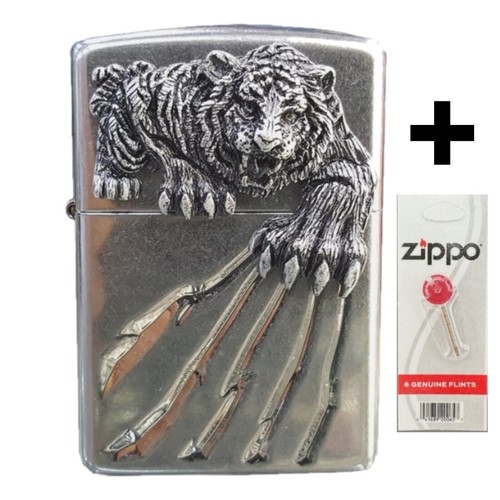 Zippo lighter tiger claw - claw, na