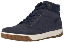 ECCO Boots Byway Tred Navy Nubuck Comfy Cushioned Outdoor  Trainer UK 7 EU 40