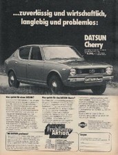 Datsun Cherry - Advertising Ad