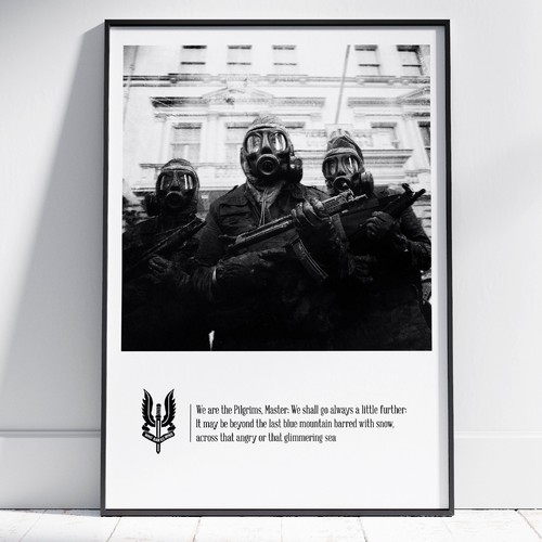Sas who dares - sas, poster