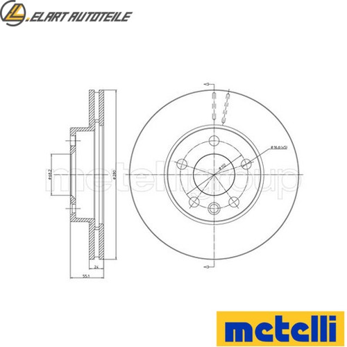 Brake discs 0507 for - discs,