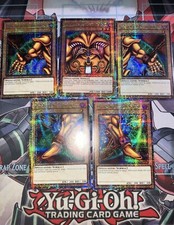 YuGiOh Quarter Century Secret Rare Exodia The Forbidden One Complete Set Euro 