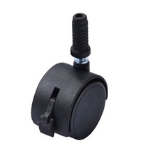 Heavy Duty Caster Wheels For Bed Frame  360 Swivel  2 Inch Black A