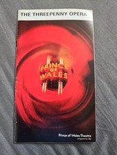 Prince Of Wales Theatre Programme 'The Threepenny Opera' 1972