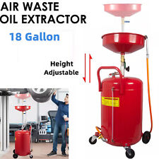 Waste Oil Drainer Tank Portable Garage Drain Drainer 80L Extra Large Container