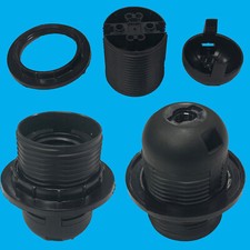 Black Edison Screw ES E27 M10