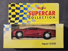 Maisto Diecast Model Jaguar XJ22, Red, Diecast Supercar,  Collectible Vintage 