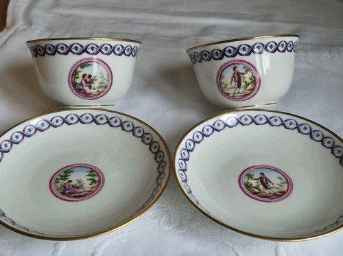 Pair richard ginori italy - richard, cups