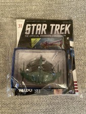 Eaglemoss Star Trek Starships Romulan Warbird Valdore with Magazine New Sealed