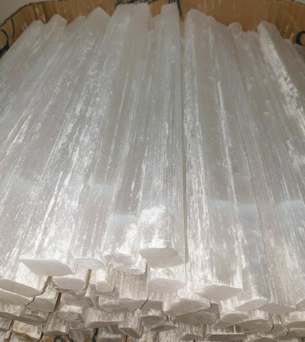 Natural selenite wand bar - natural,