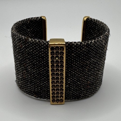 Alcantara fabric cuff bracelet - fabric,