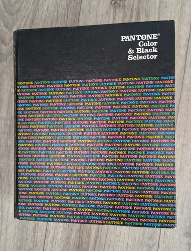 Vintage pantone color - pantone, black