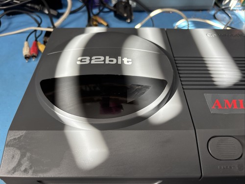 Amiga cd32 case - rear, panel