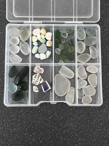 Seaham sea glass - sea,