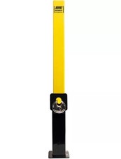 Maypole Heavy Duty Removable Parking Security Post - Yellow/Black A