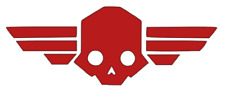 Vinyl Car Decal Sticker - HellDivers 2 skull video game dive helmet hell PS5