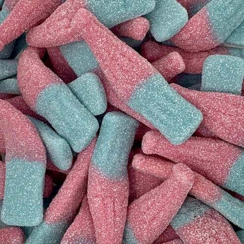 Giant fizzy bubblegum - bubblegum, bottles