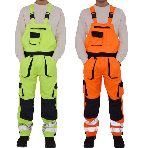 Vis bib brace dungarees - bib,