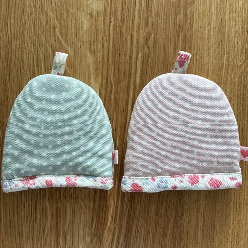 Egg cosy for - eggs, pink