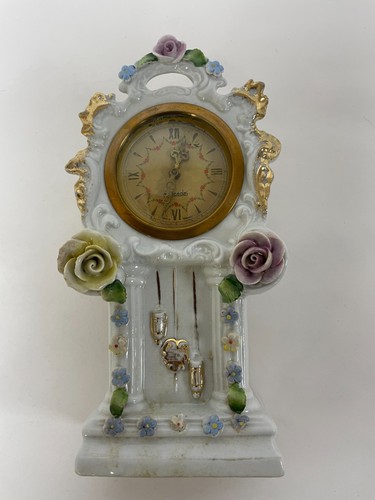 Porcelain floral mantel - porcelain, /
