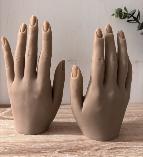 Silicone free standing nail - silicone, free-standing