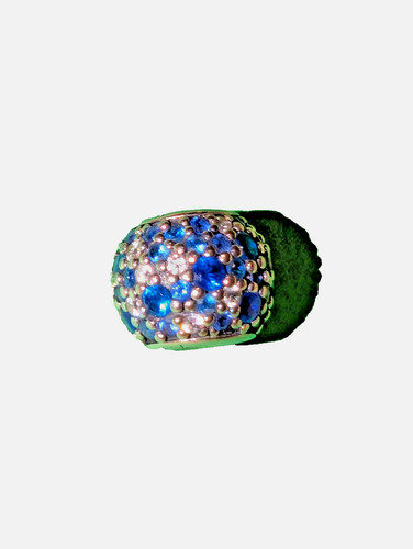 Pandora sky mosaic pave charm - mosaic,