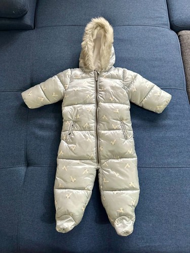 New snow suit with bunny - , print