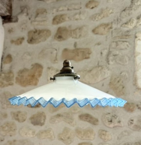 Vintage french opaline milk - french,