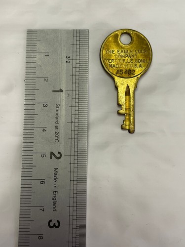 Vintage eagle lock key - vintage,