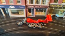 HOT WHEELS HIGH TAILER RRRUMBLERS 1971 MOTORBIKE RED ORANGE NO RIDER MATTEL
