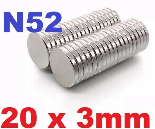 Magnets 20x3 neodymium disc - magnets,