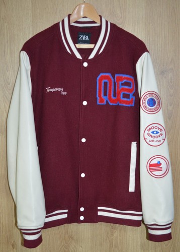 Zara varsity bomber - varsity, jacket