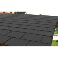 Rectangle 3 Tab Asphalt Roof Felt Tiles Shingles for Shed Arbour Porch Log Cabin