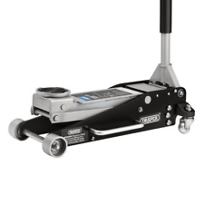 Trolley Jack Draper 13929 2.5 Tonne Aluminium Steel Quick Vehicle Lift Black