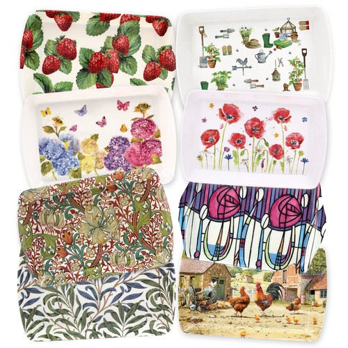 Small serving trays melamine - small,