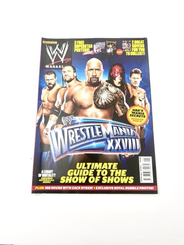 Wwe wrestling magazine spring - wwe,