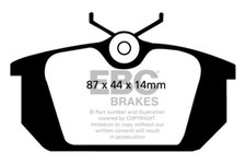 EBC Greenstuff Rear Brake Pads